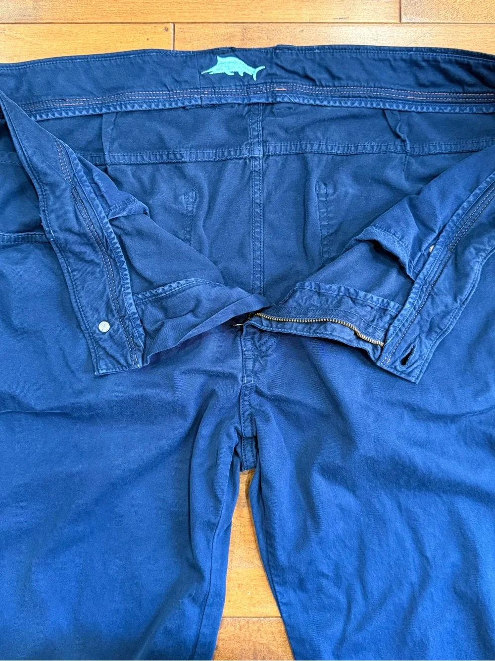 Tommy Bahama Boracay Chino Pants 5-Pocket Flat Front Pima Cotton 40x30